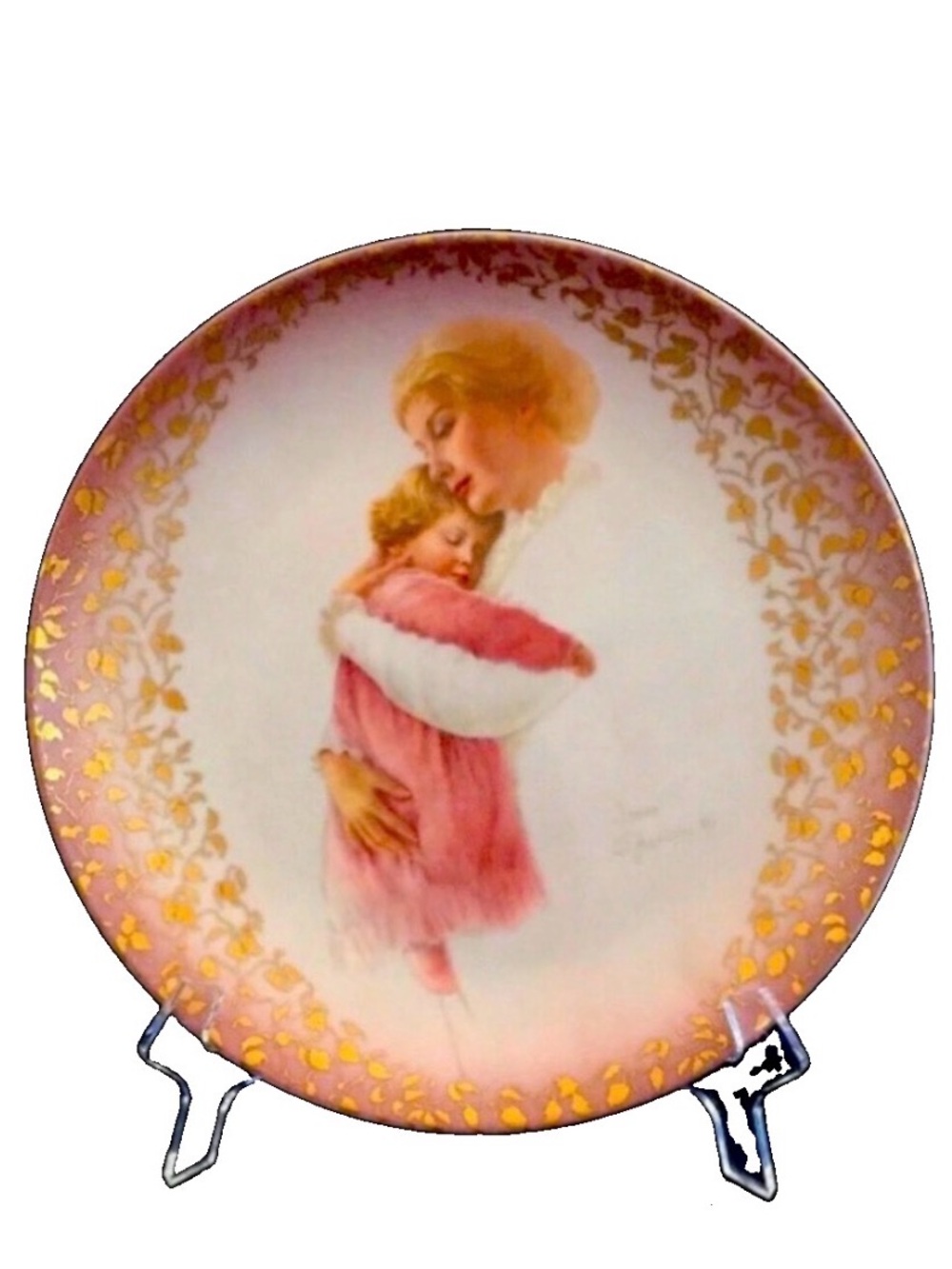 Sleep Little Baby Fairmont China collectable plate by Irene Spencer Mothers Day!
